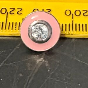 Pink and Sterling Silver Jewel Pop by the KAMELEON company NWOT